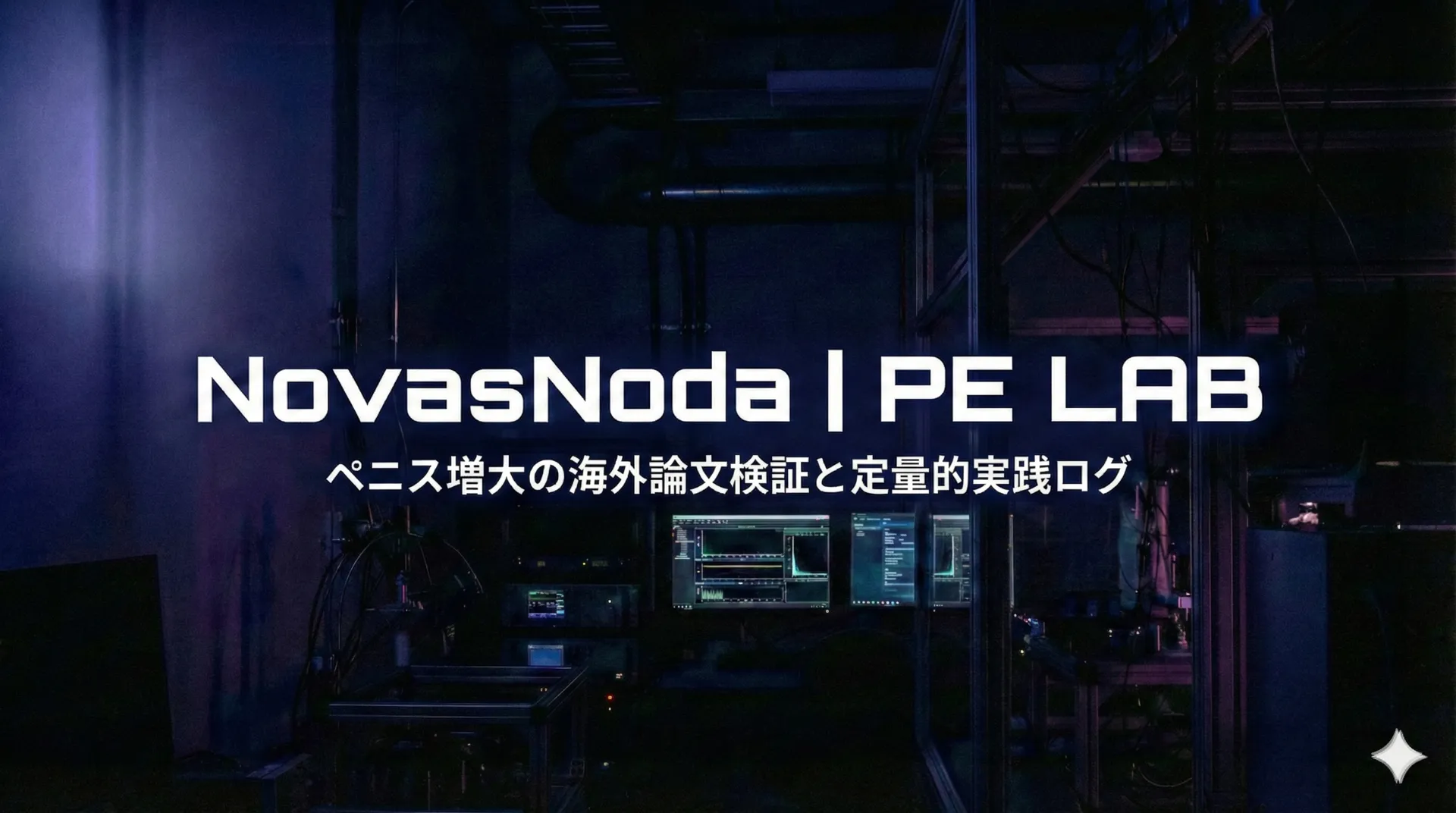 NovasNoda | PE LAB - ペニス増大の海外論文検証と定量的実践ログ